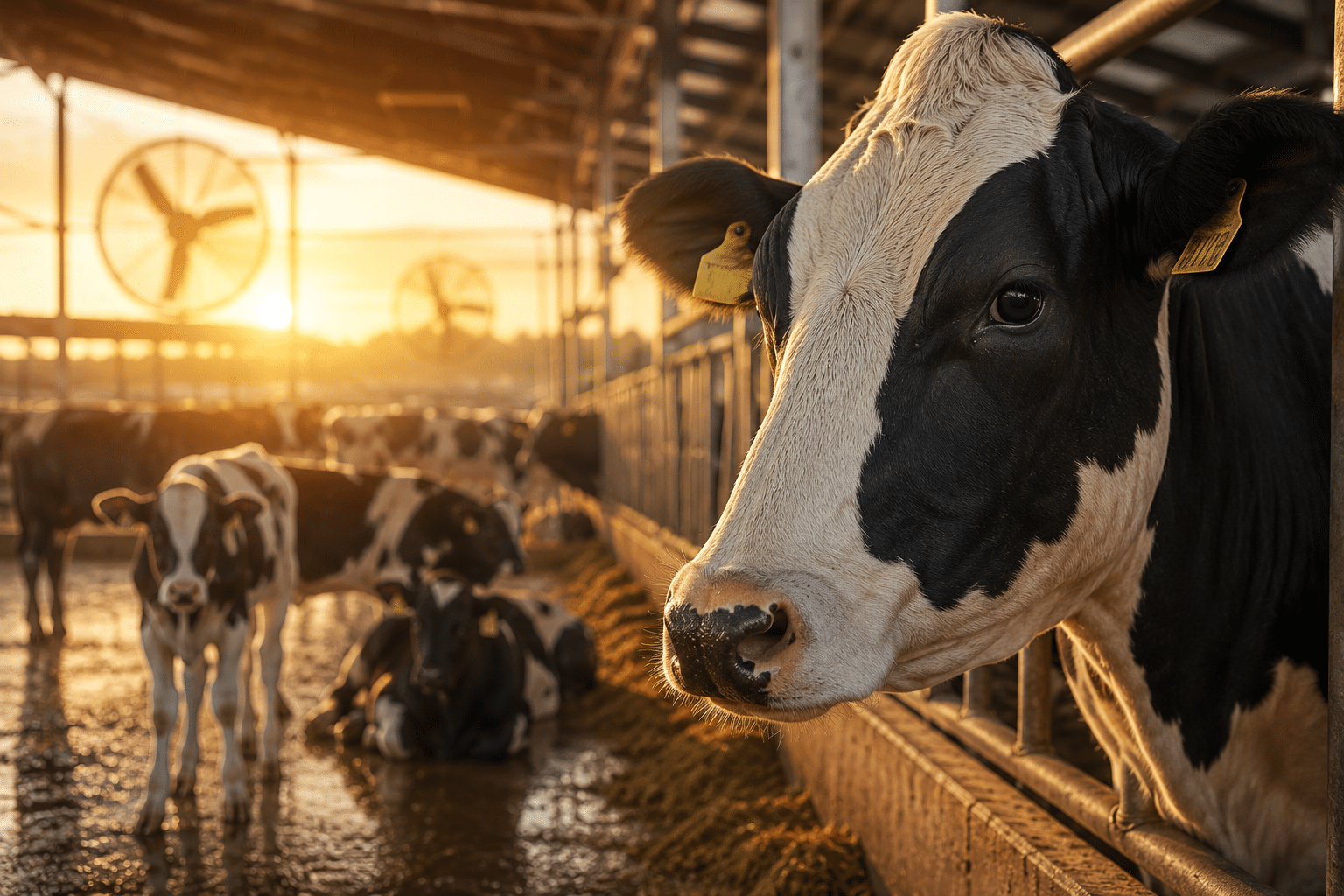 Estrés por calor en rumiantes: efectos en vacas lecheras y ganado vacuno de engorde