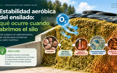 Estabilidad aeróbica del ensilado: qué ocurre al abrir el silo